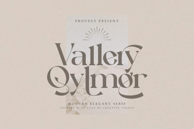 Vallery Modern Elegant Serif Font
